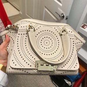 Zac Posen beautiful cream stunner detailed bag!